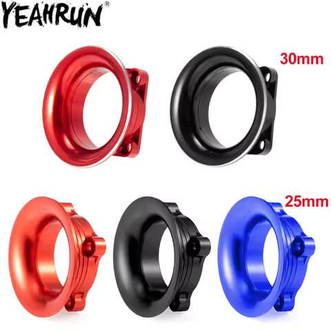 YEAHRUN Metal Motor ESC Cooling Fan Cover Heatsink Air Cooling Channel for 1/10 RC Drift Car Sakura 