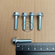 KEY CAP BOLT 10 M6X25 BOLT LENGTH 2.5CM 2.5 CM WHITE 25MM 25 MM FLANGE Bolt M 6 X 25 BOLT 6X25 6 X 2
