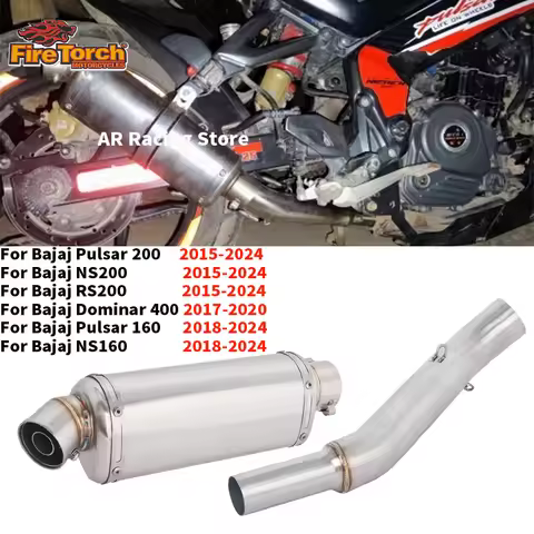 For Bajaj Pulsar 200 NS200 RS200 NS160 2015 - 2024 For Bajaj Dominar 400 2017 - 2020 Motorcycle Exha