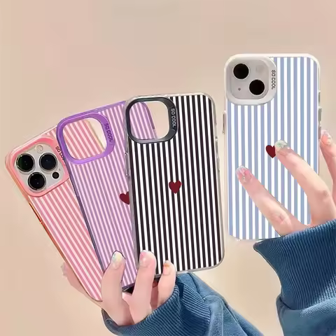 Colorful Stripe Pattern Phone Case For Huawei Honor X6B X7B X8A X9C Smart 90 50 70 200 400 Pro Lite