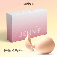 JENNIE ROUND NUBRA Seamless Bra Adhesive Bra Nubra Push Up Stick-On Bra Push Up Reusable Nubra