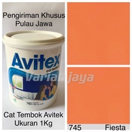 Cat Tembok Avitex 1kg Orange Cerah Avitek
