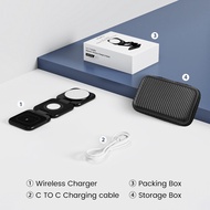 [QOSK] Kuxiu X55plus 3-In-1 Opvouwbare Magnetissche Draadloze Standaard ของเครื่องมือค้นหา Iphone 15