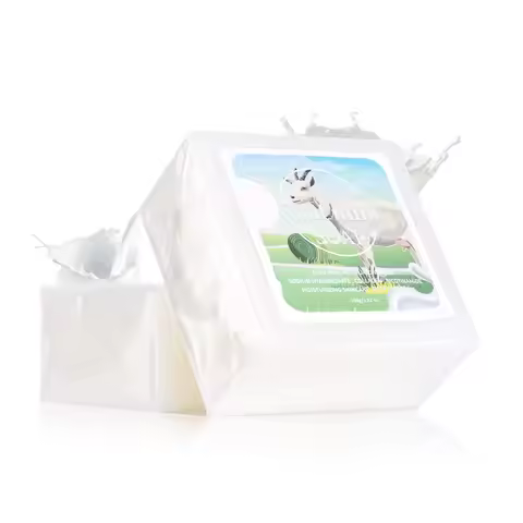 B+Niacinamide Goat Milk Soap Containing Collagen Tightens And Moisturizes The Skin Cleanses Cleanses