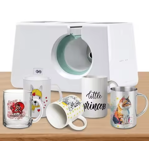 DIY 11oz Ceramic Mugs Sublimation 11oz Mug Heat Press Machines