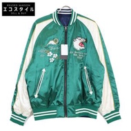 Van Jacket [近全新] JC-13515 富士山 x Logo 刺繡雙面穿橫須賀外套 / LL 碼