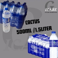 CACTUS MINERAL WATER 1500ML / 500ML