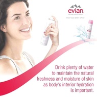 Evian spray