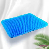 VALENTINE1 Honeycomb Gel Cushion, Portable Foldable Gel Seat Cushion, Massage Thick with Non-Slip Cover Relief Tailbone Pressure Chair Pad for Long Sitting Airplane Travel