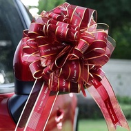 YQ Wedding Car Decoration Garland Ribbon Door Handle Wedding Supplies Float Vice Wedding Car Layout Garland Bow Handmade