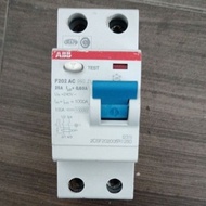 (used) abb 25a  2pole elcb