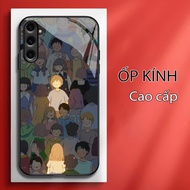 Ốp Lưng cho SAMSUNG GALAXY A16/ A26/ A36/ A56 5G Mặt kính cường lực cao cấp ỐP CẶP ĐÔI