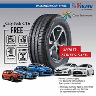 VIKING CITYTECH CT6 155/70R12; 165/60R13; 175/70R13; 165/55R14; 165/60R14; 175/65R14; 185/60R14; 185/70R14; 165/50R15