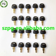 20PCS H800 Excavator Ignition Key For Hitachi ZAX ZAXIS Grab BU0028 ZAX60 ZAX70 EX120 EX200 ZAX210 D