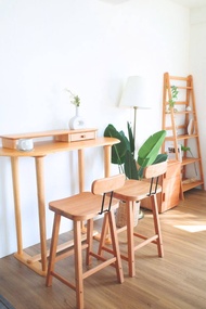 MAAI Design Soru bar stool ที่นั่งสูง61cm เก้าอี้นั่งสตูล สไตล์ญี่ปุ่น พร้อมพนักพิง