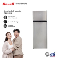 Dowell 2-Door Inverter Refrigerator - 7.3 cu. Ft. TDR-206I