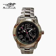 【Watch Women】Original Polo Club Britannia Fashion Business Design Women Watch Stainless Steel with 1