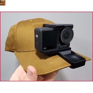 Hat holder for DJI Osmo Action 3, 4, 5, and 6 - optimizes filming experience.