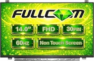 New LCD Replacement Screen FHD 1920x1080 (Non Touch) 14.0 Inch (with Brackets) 30 Pin Matte for DELL