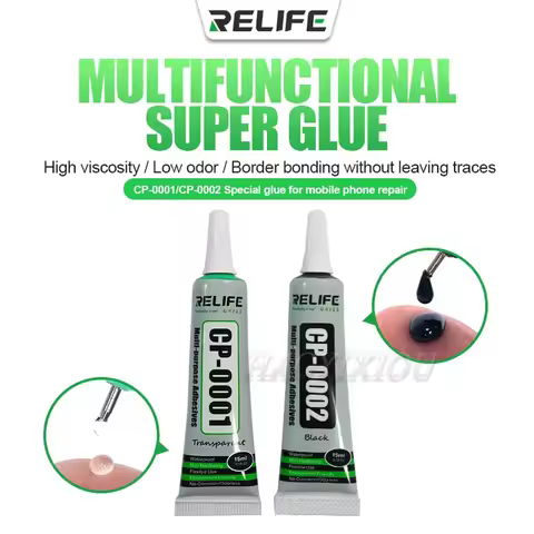 RELIFE CP-0001 CP-0002 15ml Multi-purpose Adhesives Clear Liquid Glue Mobile Phone Frame Repair LCD