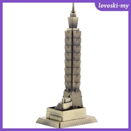 [LovoskiMY] Alloy Taipei 101 Building Figurine Statue Model Home/Office Decor Gift