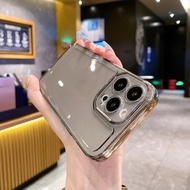 [ Oppo Reno 16F ] Case Space Grey Clear Shockproof Camera Protection
