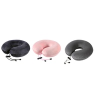 1Pc Natural Latex Neck Pillow Neck Pillow U Shaped Neck Pillow Case White Throw Pillows for Bed Plan