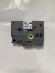 Brother 標籤機 PT-D200 原裝標籤帶 Tape 白底黑字 Black in White 12mm
