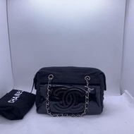 98 新香奈兒相機包單肩包 tote，不能斜挎，只能單肩，鐳射 13 開頭