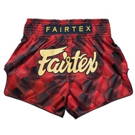 Fairtex Boxing Shorts, Thai Boxing Shorts, Muay Thai Shorts BS1919 Signature Edition - Red