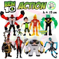 โมเดล model action figure ben-ten ben10 เบ็นเท็น เอเลี่ยน 9 ตัว