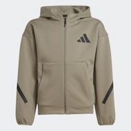 ADIDAS Z.N.E. FULL-ZIP HOODED TRACK JACKET KIDS