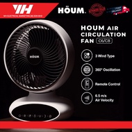 Houm C6 / C8 Air Circulator Fan Table Fan || Kipas Meja "Circulator Strong Powerful Wind"