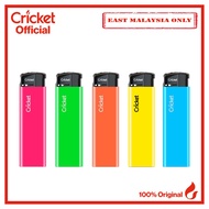 EAST MALAYSIA ONLY.  Cricket Lighters Electronic Fluo Series - 5 Pcs (Online Exclusive)