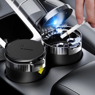 ASBAK MOBIL LAMPU LED IMPORT ASHTRAY TEMPAT ROKOK UNIVERSAL PORTABLE