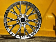 New Car Sport Rim Flow Forming 9KG CT PREMIUM WHEELS CTW-55FF 18x8.5J 5x112 5x114 ET40 Silver Machin