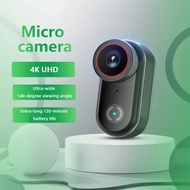 4K Magnetic Thumb Action Camera Wearable Mini Cam 1.47" Screen, 4K30FPS/2K60FPS, IP65 Waterproof Bod