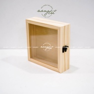 Box frame - decorative wooden box 15X15X6CM