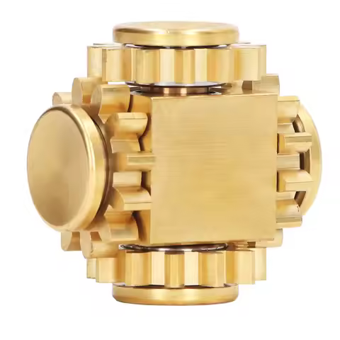 ADHD Gear Linkage Bearing Finger Rotating Portable Safe Flexible Anxiety Relief Smooth Mellow for Ki
