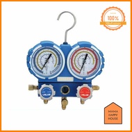 เกจ์วัดน้ำยาแอร์ VALUE VMG2-2-R410A R32 R407 R22 R407 แถมฟรีหัวแปลงR22 ใครยังไม่ลอง ถือว่าพลาดมาก !!