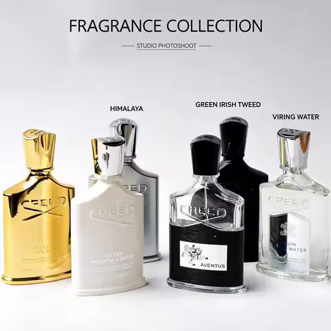 Aventus Legendary Men's Cologne, Silver Mountain Water Unisex Perfume, Royal Oud Woody Fragrance, Ve