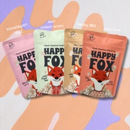 Happy Fox Water Lily Pops fox nuts🌸, lotus seed Makhana Roasted Healthy Snack | Assorted Flavours 40