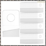 [L W H Y] 1000 PCS Self Adhesive Hanging Tabs, 1x1-1/2 Inch Round Hole Hanger Hang Tag Hooks for Ret