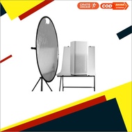 Godox Reflektor Reflector Cahaya Studio Foto 5 in 1 110cm - RFT-05 - kami pasti ready flash kamera canon godox lampu seken 600d 1300d 1200d diffuser murah bekas light nikon hp led belakang oppo   tutup external dslr yongnuo 560 d3100 d5