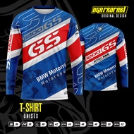 เสื้อ BMW Motorrad V3 เสื้อพิมพ์ลายงานดีมีคุณภาพ Motorcycle Shirt S1000RR Gs Gs1200 Gs1250 Gs1300 RT