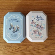 日本迪士尼生蠔bb 文具首飾收納小鐵盒 steel box jewellery 愛麗絲夢遊仙境 baby oyster Alice in the wonderland Disney