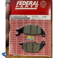 BRAKE PAD FRONT BRAKE PAD SPIN 06435-KPP FEDERAL