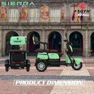 EXOTIC SIERRA PROMO!!! Sepeda Listrik Sepeda Motor Electric 3 Roda