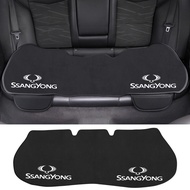 Car Styling For Ssangyong kyron Rexton korando Actyon Sports Tivoli Car Seat Cushion Non-Slip Cover 