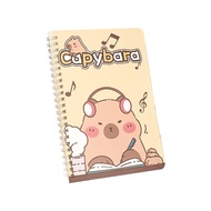 XO Cute Capybara Notebook, Spring Notebook A5 60 Pages - Cute Cartoon Notebook